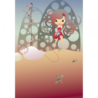 The bright world of happiness